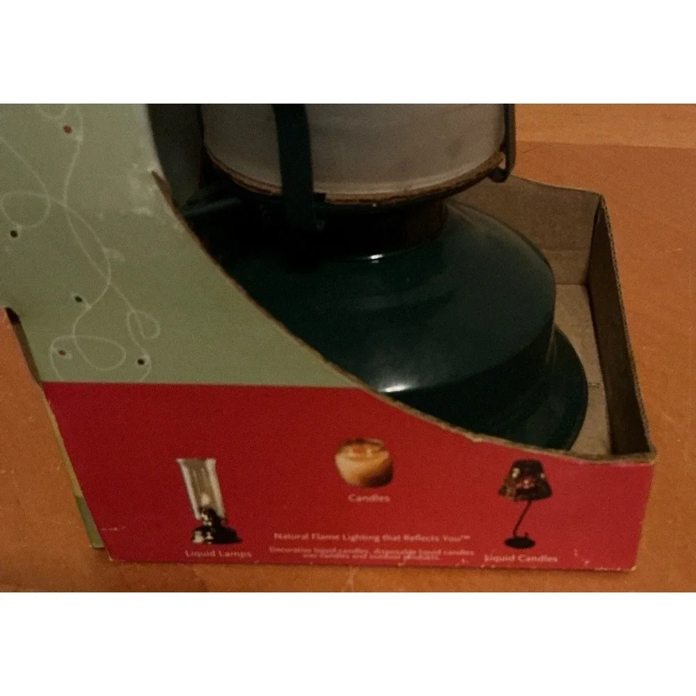 Vintage Snowman Lamplight Ultra Pure Liquid Lamp, In Original‎ Box
